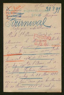 Expediente de la familia Fournival