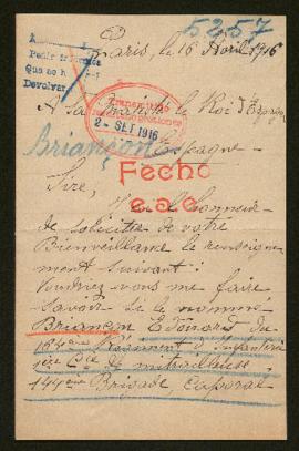 Expediente de Edouard Briançon