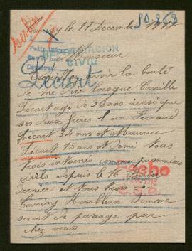 Expediente de la familia Lécart