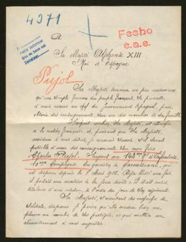 Expediente de Charles Pujol