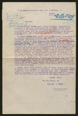 Expediente de Jean Jacques Tavéra