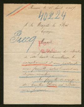 Expediente de la familia Piecq Bécu