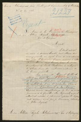 Expediente de Gilbert Vegeat