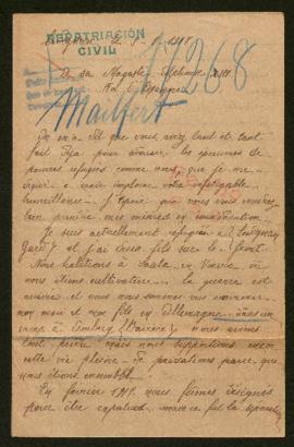 Expediente de la familia de Valérie Mailfert