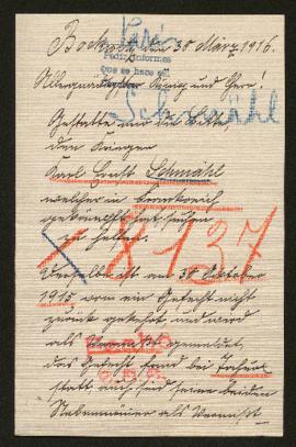 Expediente de Ernst Schmähl