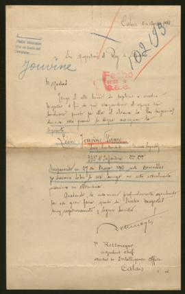 Expediente de Léon Jouvine