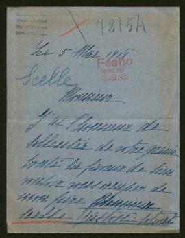 Expediente de Gaston Scelle