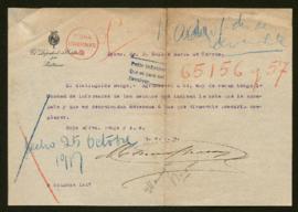 Expediente de Constant Dudouit y Joseph Sauban