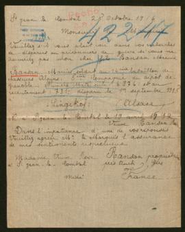 Expediente de Marius Ransan