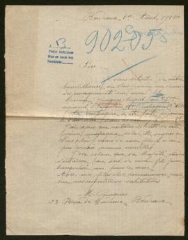 Expediente de Maurice Gourgues