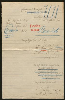 Expediente de Paul Breid