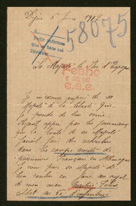 Expediente de Félix Martin