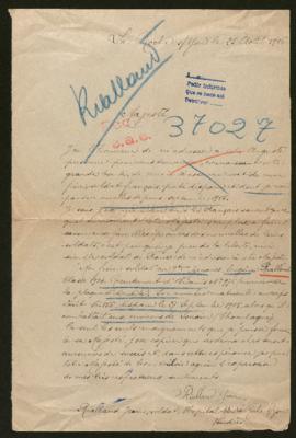 Expediente de Eugène Rialland