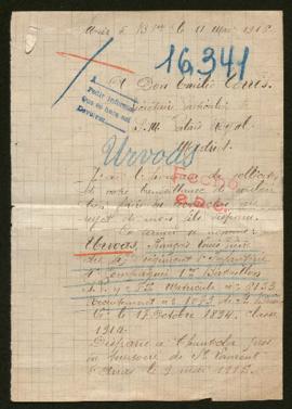 Expediente de François Louis Pierre Urvoas