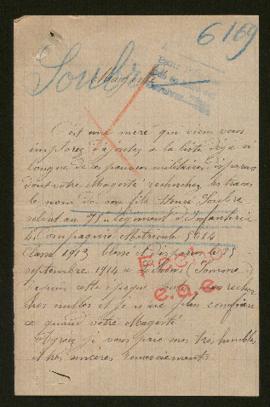 Expediente de Henri Soubre