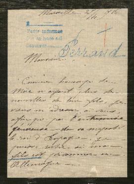 Expediente de Georges Perraud