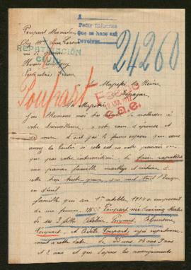 Expediente de la familia Poupart Merlio