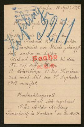 Expediente de Richard Kiessling