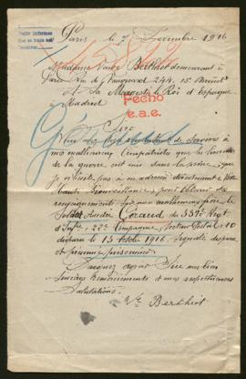 Expediente de André Géraud