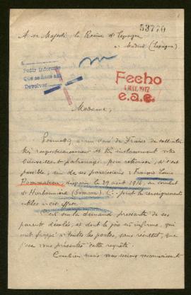 Expediente de François Louis Pommateau