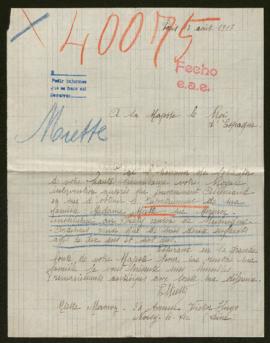 Expediente de la familia Miette-Mermoz