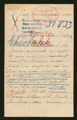 Expediente de Louis Théobald