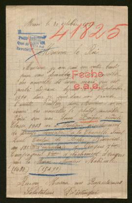 Expediente de Louis Boigné