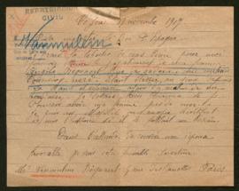 Expediente de madame Vanmulem Béquaert