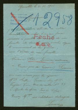 Expediente de Alice Lemaire