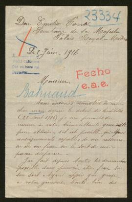Expediente de Jules Henri Bahuaud