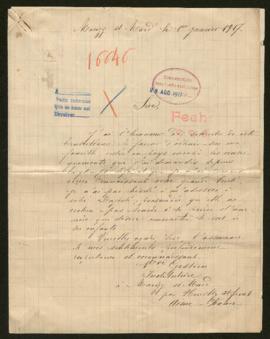 Expediente de las familias Legrand-Gessien y Brancourt