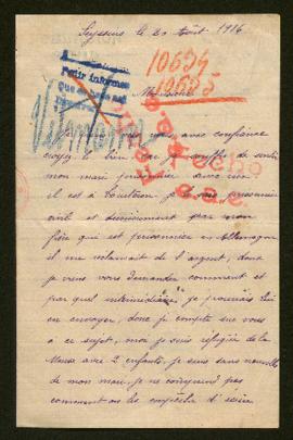 Expediente de Henri Vitmann y Lucien Orbion