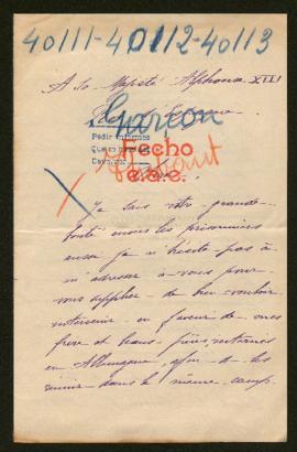 Expediente de Gaston Garçon, Gabriel Garçon y Gaston Thibaut