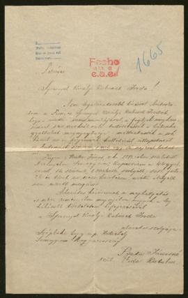 Expediente de János Bata