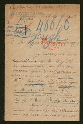 Expediente de Renilde Dejough