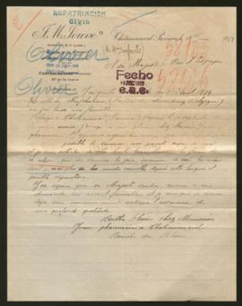 Expediente de la familia Olivier y Nicolas Olivier