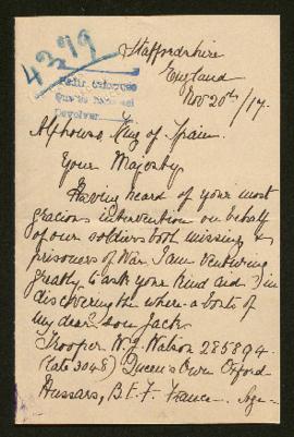 Expediente de W. J. Watson