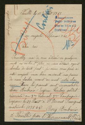 Expediente de Marc Ambroise Eugène Coulais