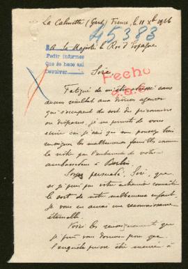 Expediente de Georges Fabrègue