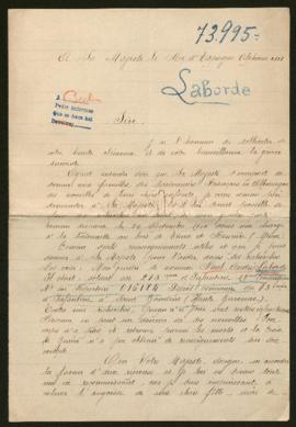 Expediente de Paul André Laborde