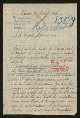 Expediente de Louis Armand Robardet