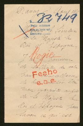 Expediente de Fernand Edouard Rogie