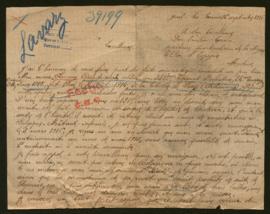 Expediente de Clément Joseph Savary