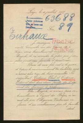 Expediente de Vital y Victor Tirtiaux