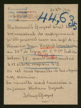 Expediente de Jean Nagard