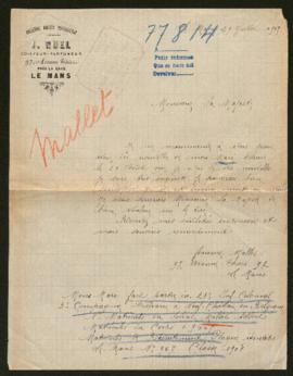 Expediente de Albert Mallet