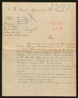 Expediente de Francisque Ragot