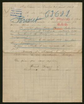 Expediente de Jean Pierre Brinet