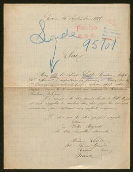 Expediente de Gustave Adolphe Londe