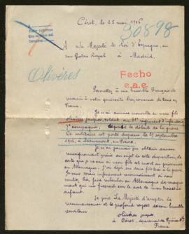 Expediente de Jacques Olivères